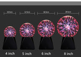 Plasma lightning magic electrostatic induction ball