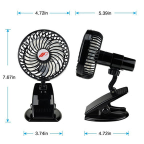 Rechargeable Baby Stroller Fans