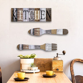 Wooden Sign Pendant Kitchen Dining Room